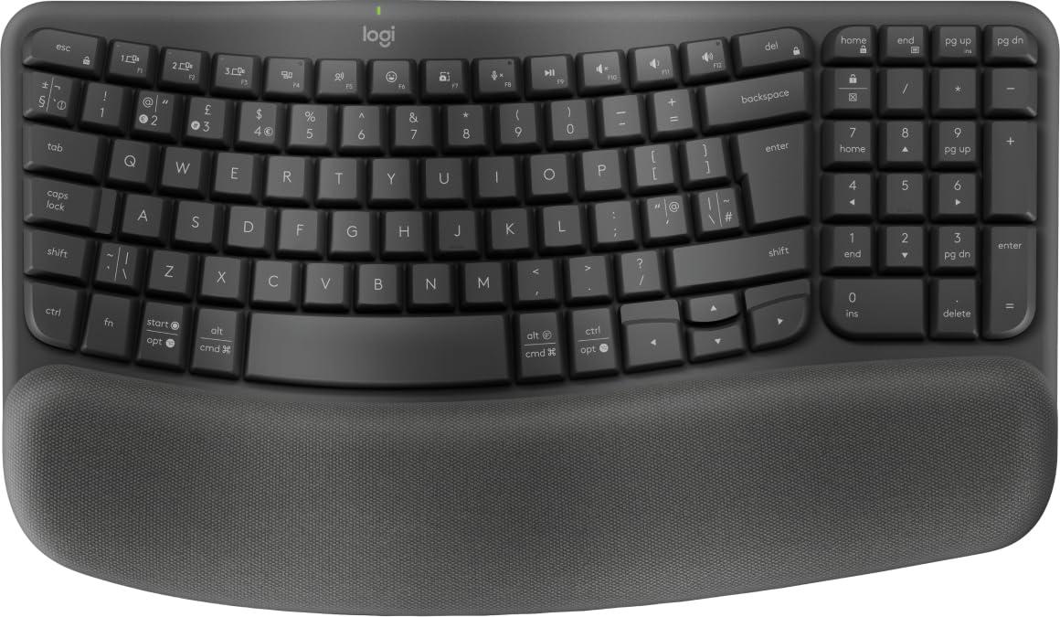 logitech-wave-keys-for-business-tastiera-wireless-ergonomica-con-supporto-per-i-polsi-imbottito-grafite-layout-inglese-qwerty