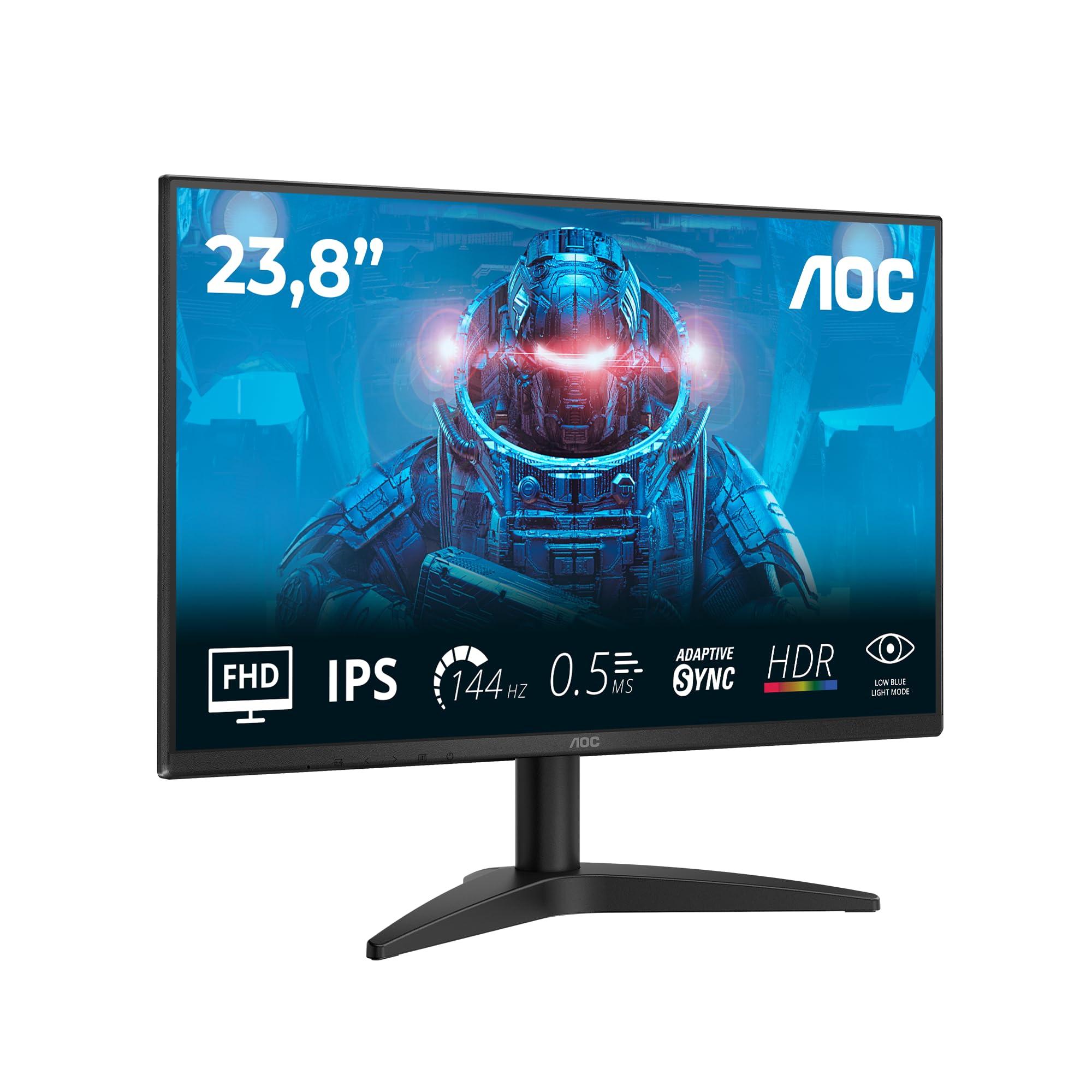 aoc-monitor-da-gioco-24b36x-da-24-pollici-fhd-144-hz-ips-mprt-da-0-5-ms-sincronizzazione-adattiva-hdr10-1920-x-1080-hdmi-1x-1-4-dp-1x-1-4-nero