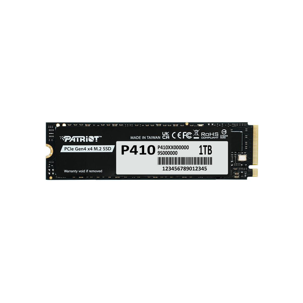 patriot-p410-1tb-internal-ssd-nvme-pcie-gen-4x4-m-2-2280-sequential-read-up-to-5-000mb-s-and-sequential-write-up-to-4-500mb-s-ps5-compatible-solid-state-drive-p410p1tbm28h