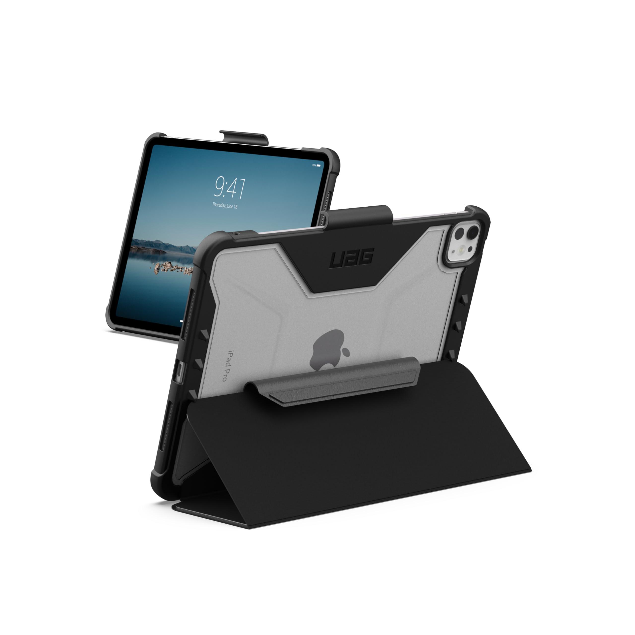 urban-armor-gear-plyo-case-apple-ipad-pro-11-m4-2024-custodia-funzione-wake-sleep-supporto-per-apple-pencil-funzione-stand-nero-ghiaccio