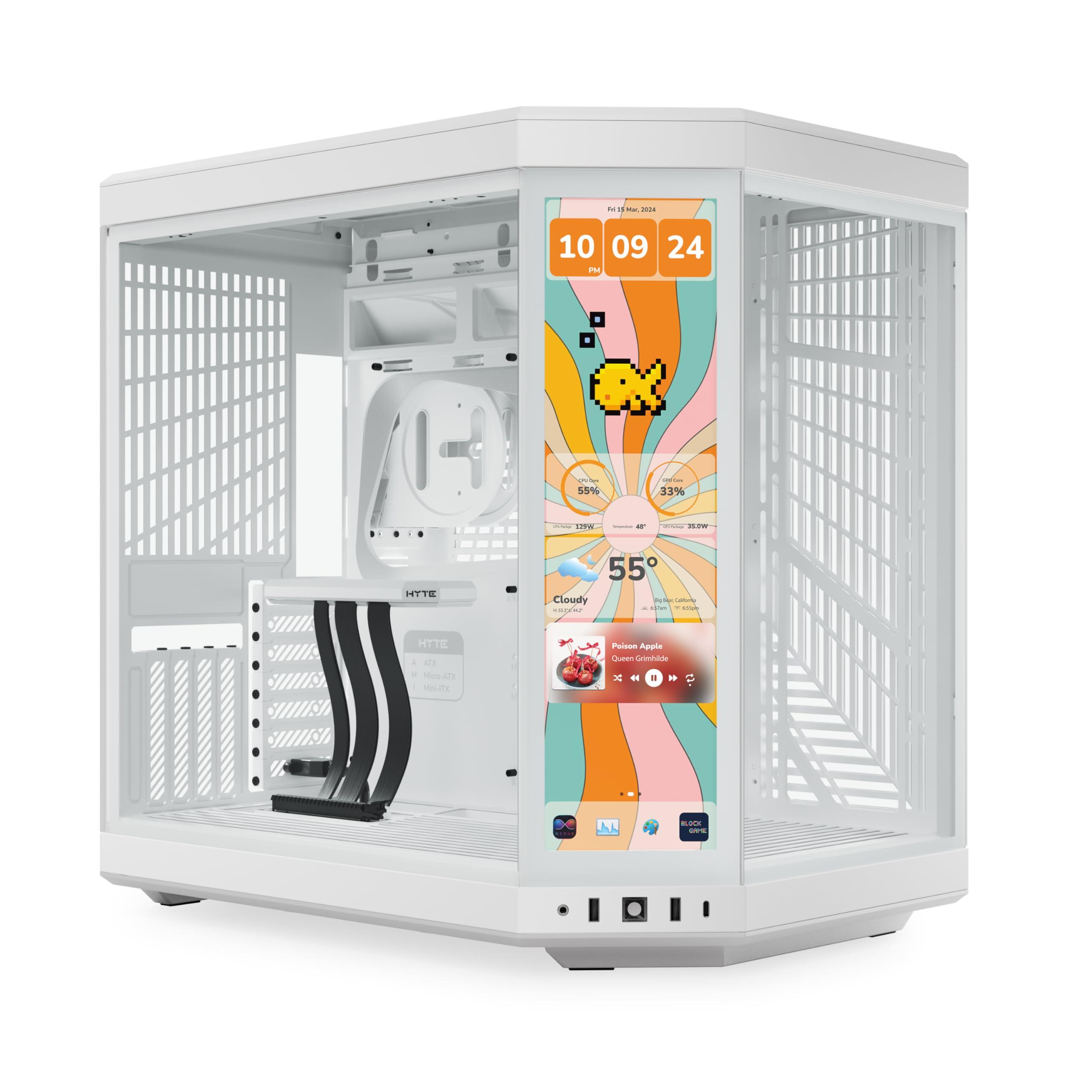 hyte-y70-touch-infinite-snow-white-atx-midi-tower-gaming-geh-use-wei-seitenfenster