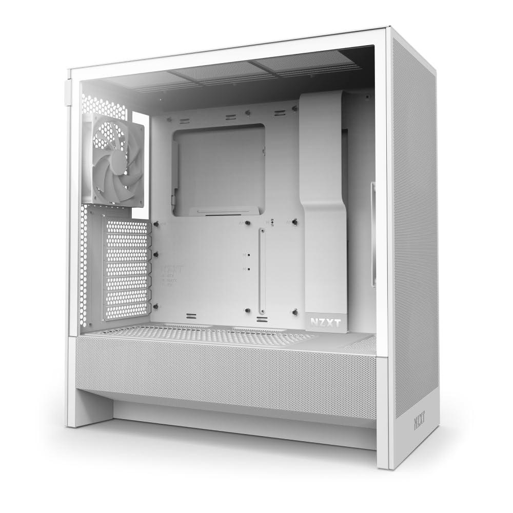 nzxt-h5-flow-case-per-pc-da-gaming-mid-tower-atx-compatto-flusso-d-aria-elevato-2-ventole-da-120-mm-incluse-supporto-per-radiatori-da-360-mm-anteriore-e-240-mm-superiore-bianco