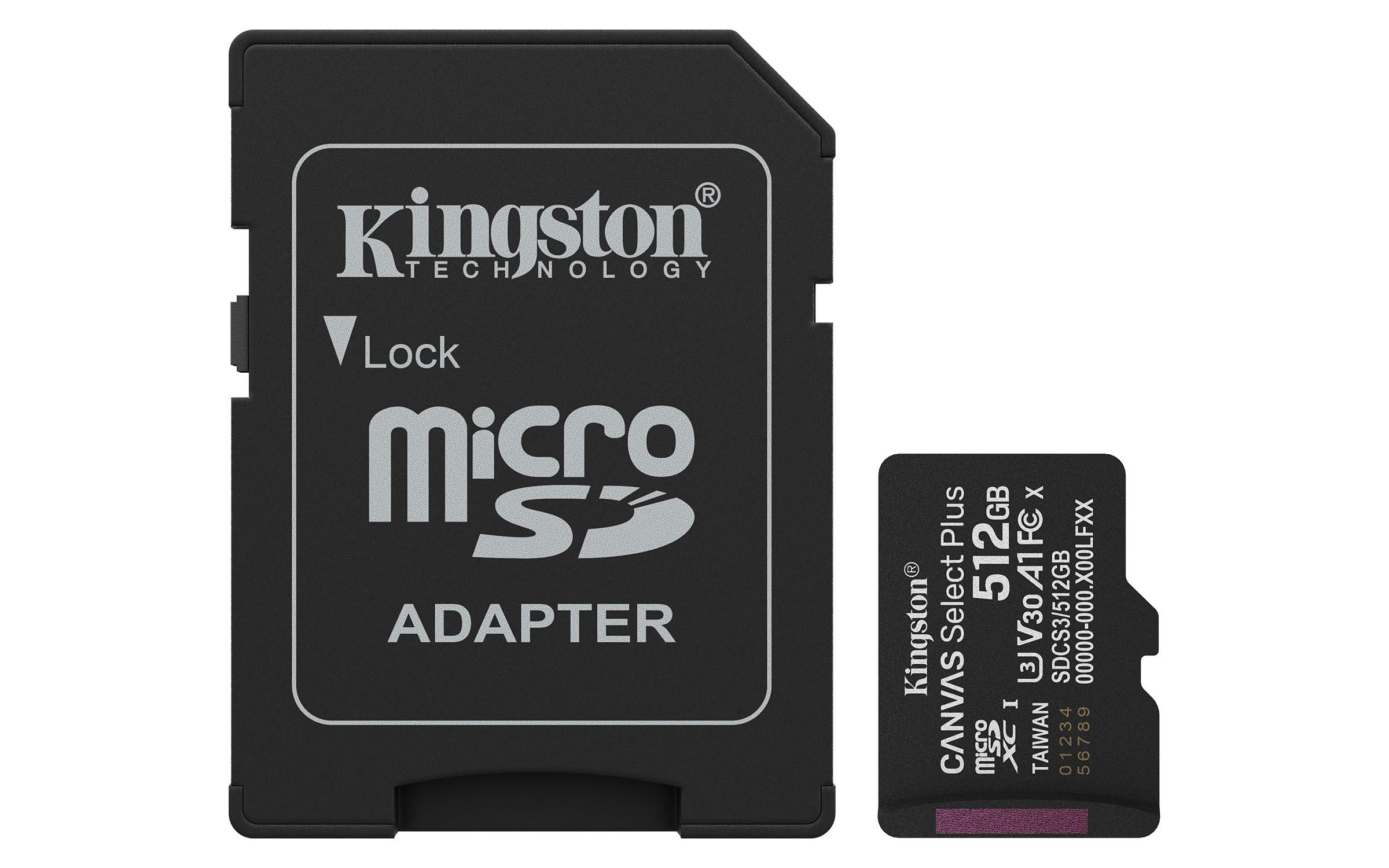 kingston-canvas-select-plus-scheda-di-memoria-microsd-512gb-microsdxc-gen3-150mb-s-a1-adattatore-sd-incluso-sdcs3-512gb