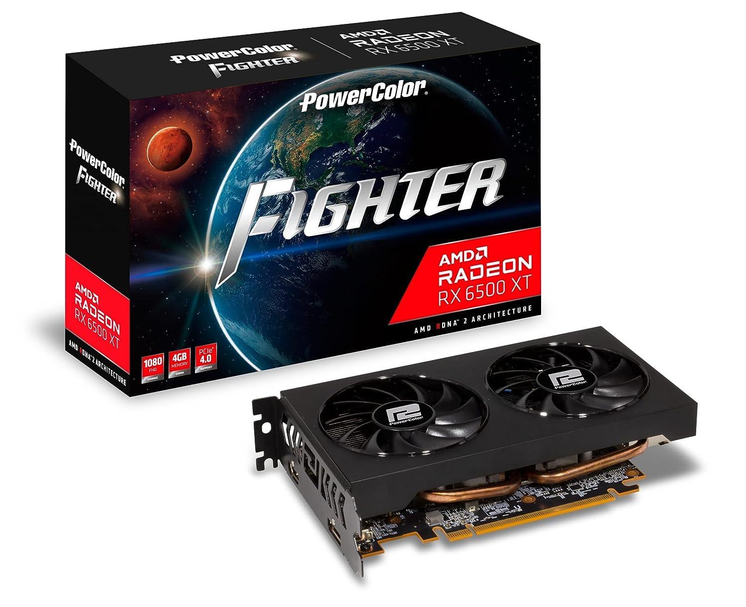 powercolor-radeon-rx6500-fighter-4gb-gddr6-hdmi-dp-axrx-6500xt-4gbd6-dh-oc