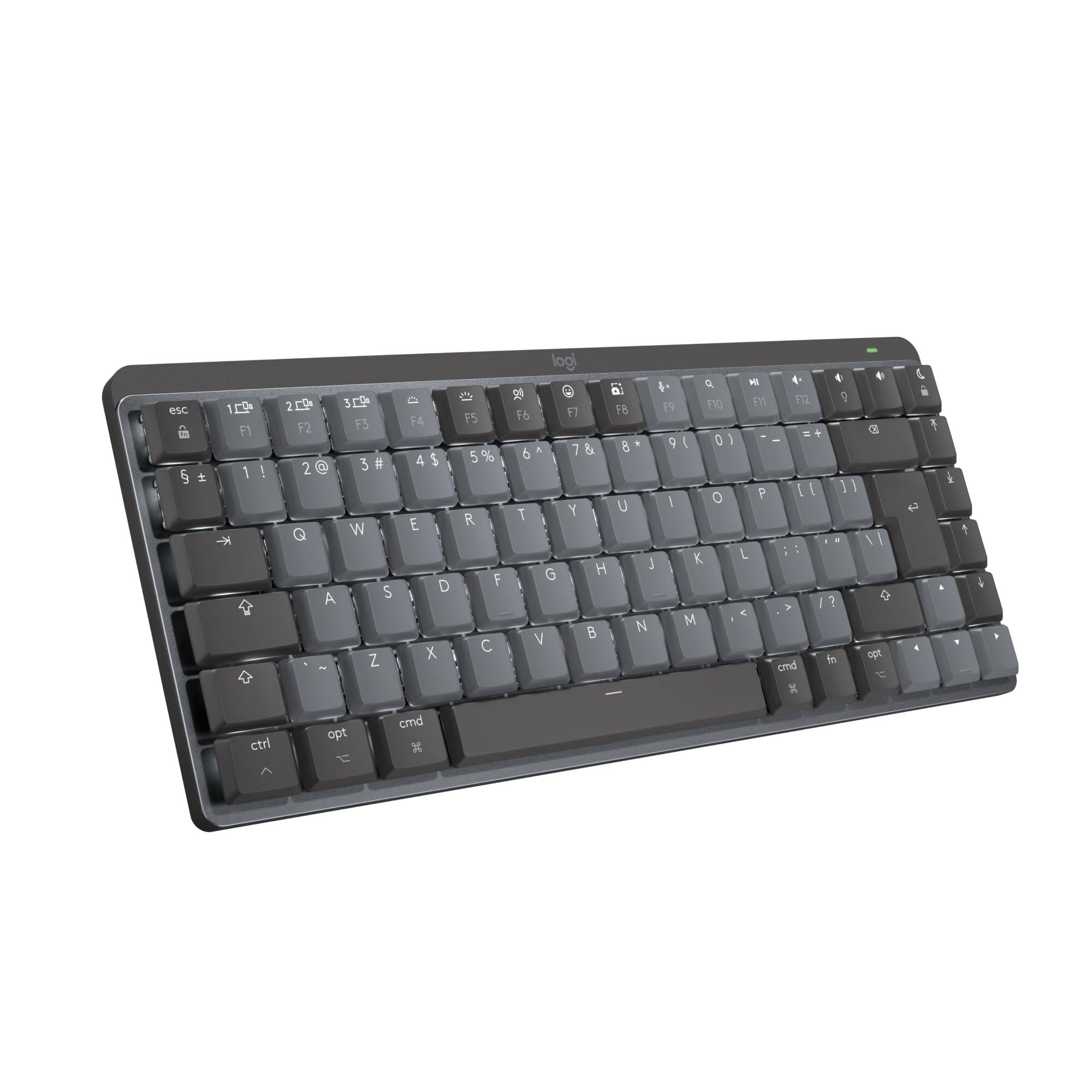 logitech-mx-mechanical-mini-tastiera-retroilluminata-wireless-per-mac-switch-a-basso-profilo-tasti-tattili-silenziosi-retroilluminati-bluetooth-usb-c-apple-ipad-qwerty-us-intl-space-grey