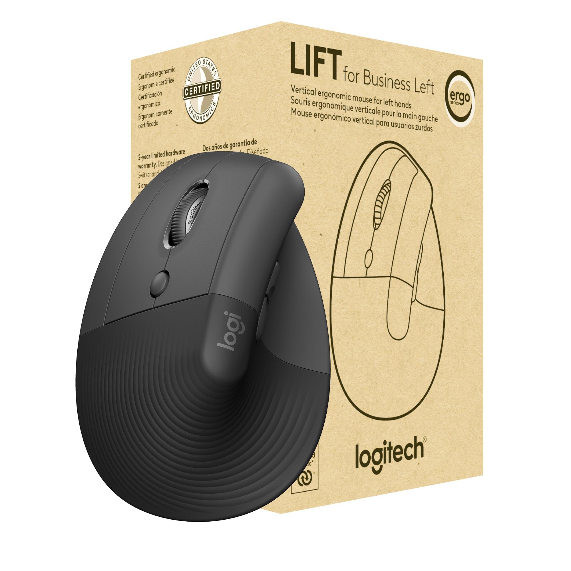 logitech-lift-for-business-per-mancini-mouse-verticale-ergonomico-per-mancini-wireless-bluetooth-usb-secured-logi-bolt-clic-silenziosi-certificazione-globale-windows-mac-chrome-linux-graphite