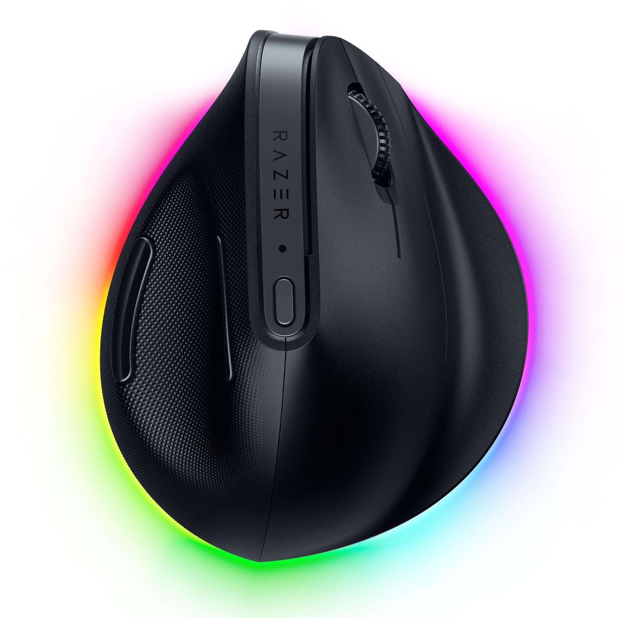 razer-pro-click-v2-vertical-mouse-ergonomico-verticale-senza-fili-per-utenti-destrorsi-assistenza-ia-prompt-sensore-ottico-30k-windows-mac-batteria-fino-a-6-mesi-chroma-rgb-nero