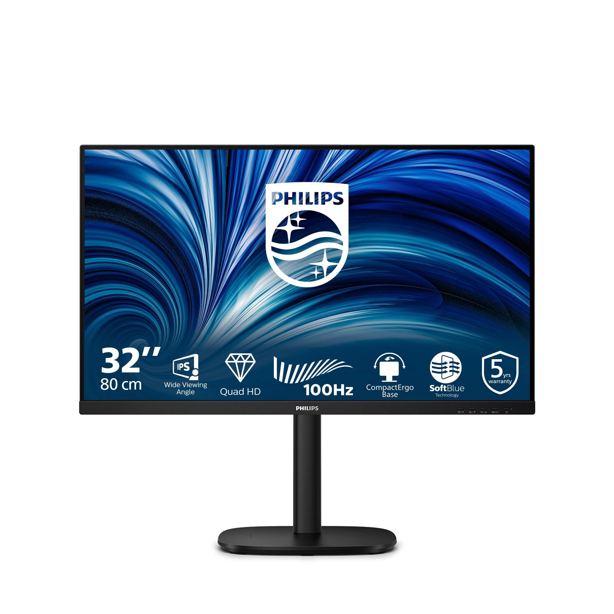 philips-32b2u3601h-da-31-5-pollici-wqhd-monitor-100-hz-ips-4-ms-sincronizzazione-adattiva-regolazione-dell-altezza-altoparlanti-webcam-hello-2560x1440-hdmi-1x-2-0-dp-usb-hub-nero