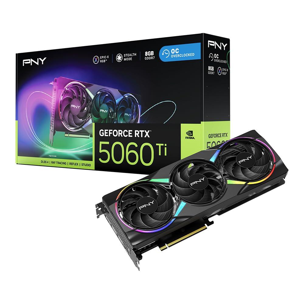 pny-geforce-rtx邃-5060-ti-8gb-argb-overclocked-tripla-ventola-dlss-4