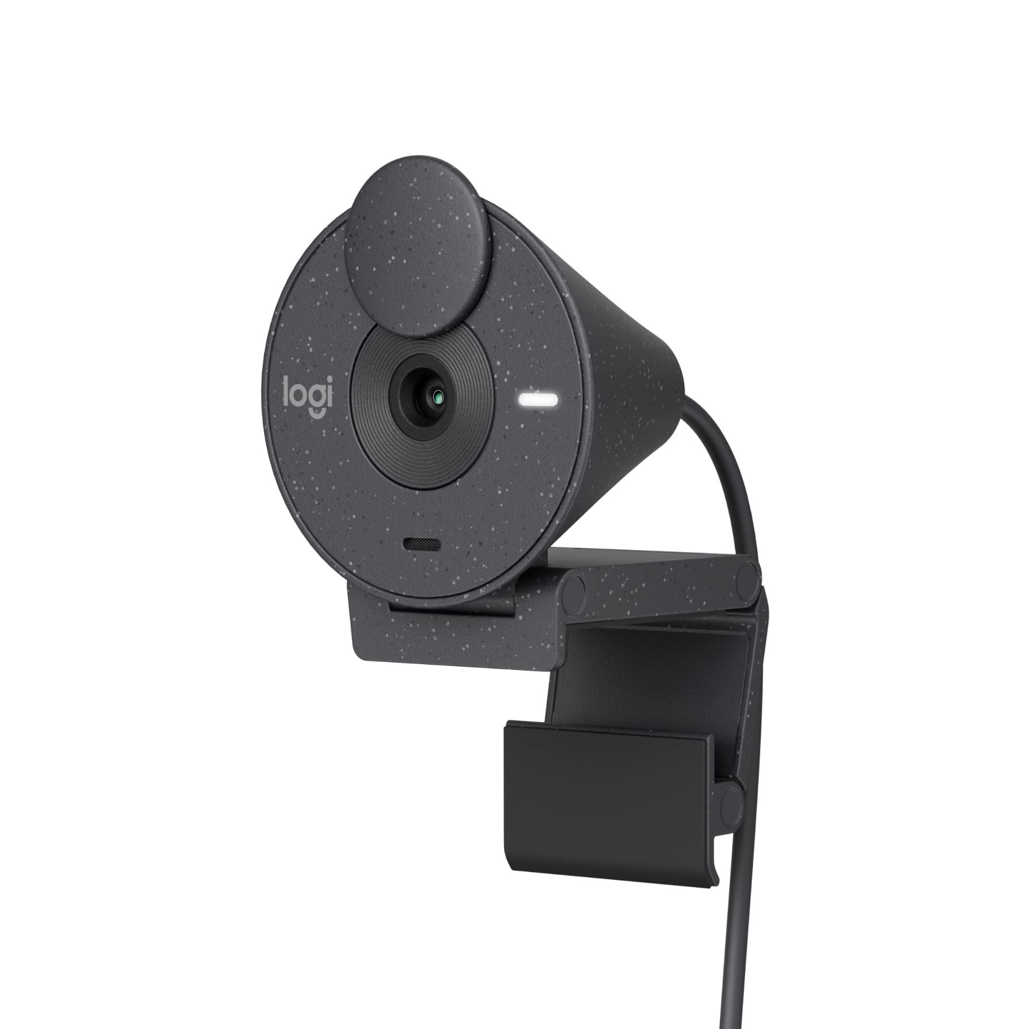 logitech-brio-300-webcam-full-hd-con-otturatore-privacy-mic-con-riduzione-del-rumore-usb-c-streaming-certificata-per-zoom-microsoft-teams-google-meet-correzione-automatica-della-luce-grafite