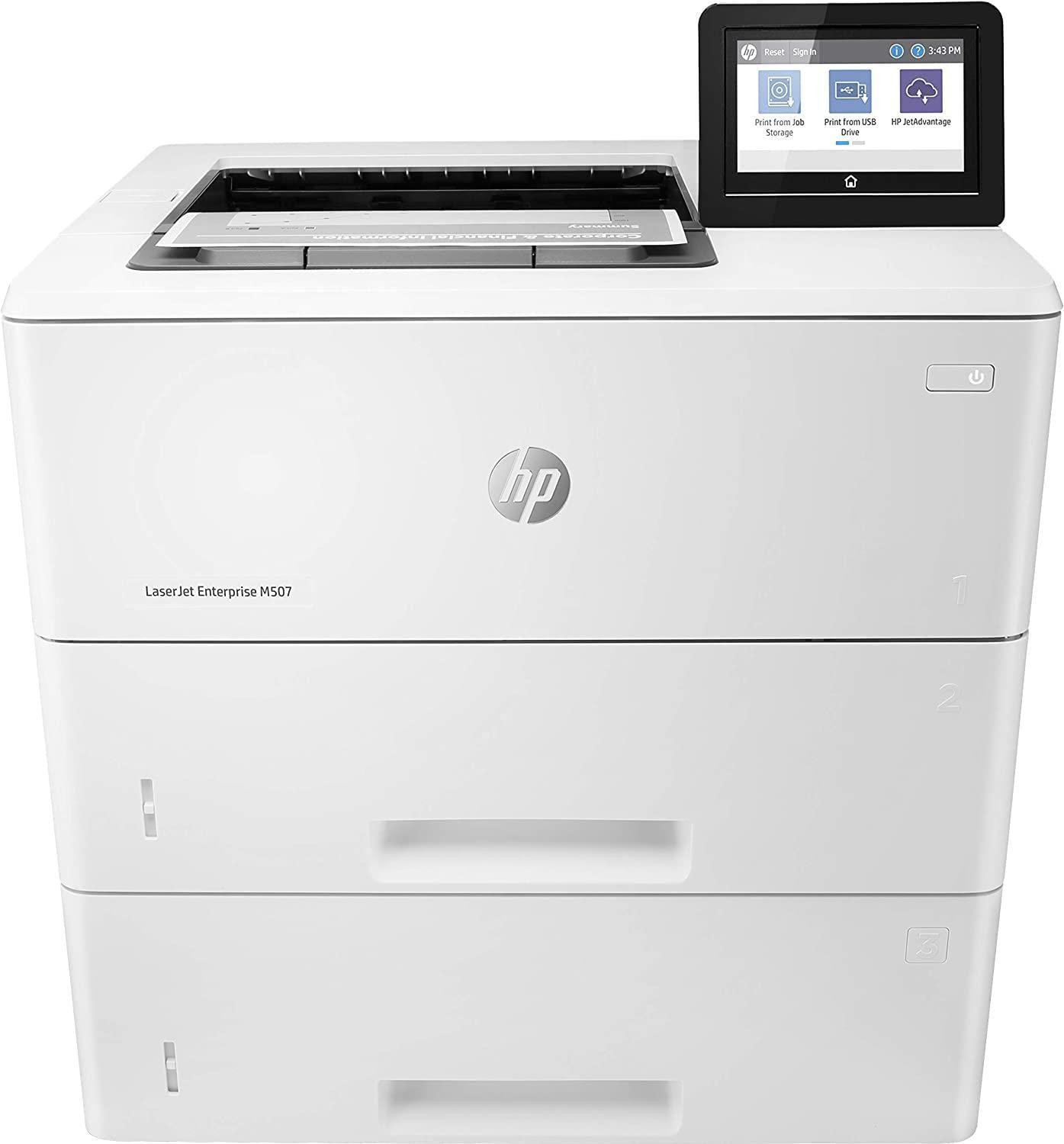 hp-laserjet-enterprise-m507x-1pv88a-stampante-a-singola-funzione-a4-stampa-fronte-e-retro-automatica-a-colori-50-ppm-usb-gigabit-ethernet-wi-fi-hp-smart-display-a-colori-da-10-9-cm-bianca