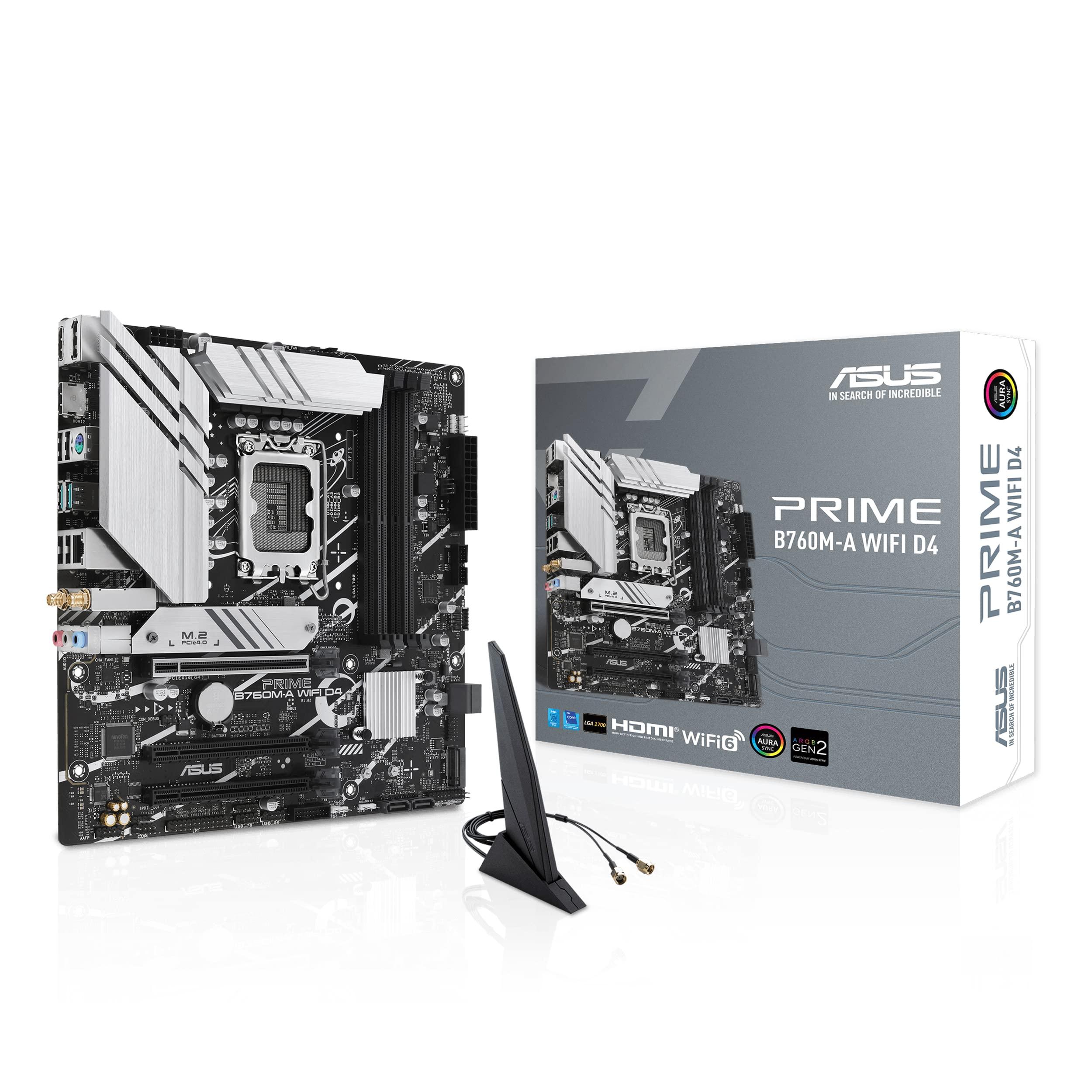 asus-prime-b760m-a-wifi-d4-scheda-madre-intel-b760-lga-1700-matx-pcie-4-0-2-slot-m-2-2-5gb-ethernet-wi-fi-6-displayport-dual-hdmi-sata-6-gbps-usb-3-2-gen-2-e-gen-1-type-c-aura-sync