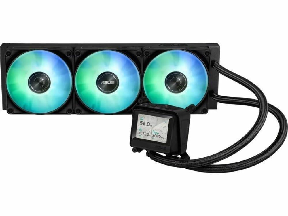 asus-max-gaming-lc-360-argb-lcd-dispositivo-di-raffreddamento-a-liquido-all-in-one-tre-ventole-argb-preinstallate-e-illuminazione-aura-display-ips-lcd-da-2-4-nero