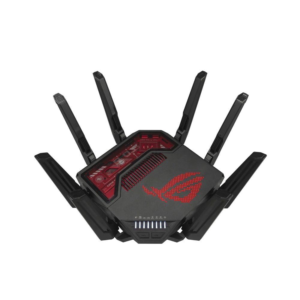 asus-rog-rapture-gt-be98-wifi-7-router-quad-band-banda-320-mhz-4096-qam-funzionamento-multi-link-doppia-porta-10g-wan-di-backup-sicurezza-di-rete-compatibilita-aimesh