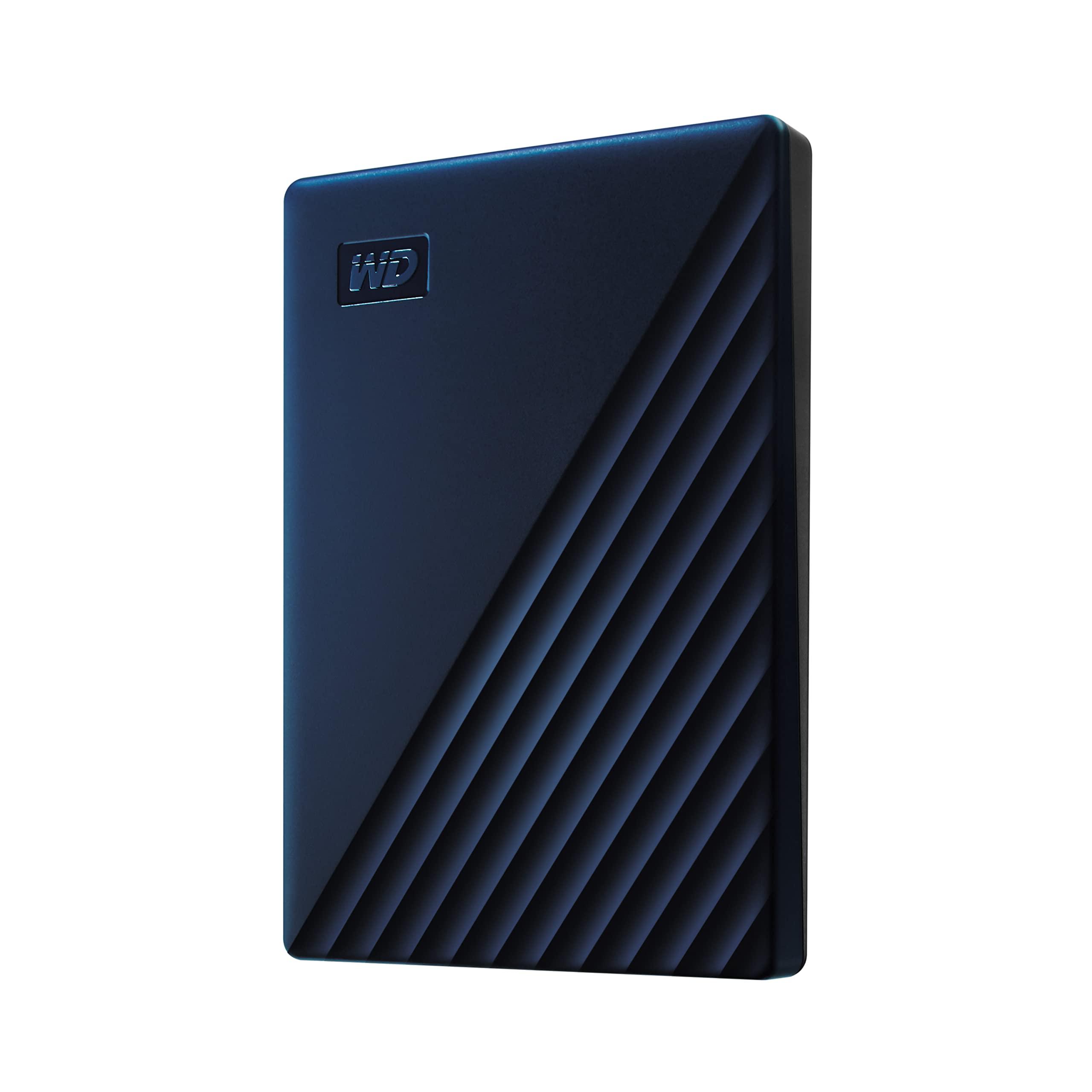 wd-5tb-my-passport-for-mac-hard-disk-esterno-portatile-usb-3-2-gen-1-usb-3-0-protezion-con-password-software-per-la-gestion-e-il-backup-formatto-per-macos-blu-notte