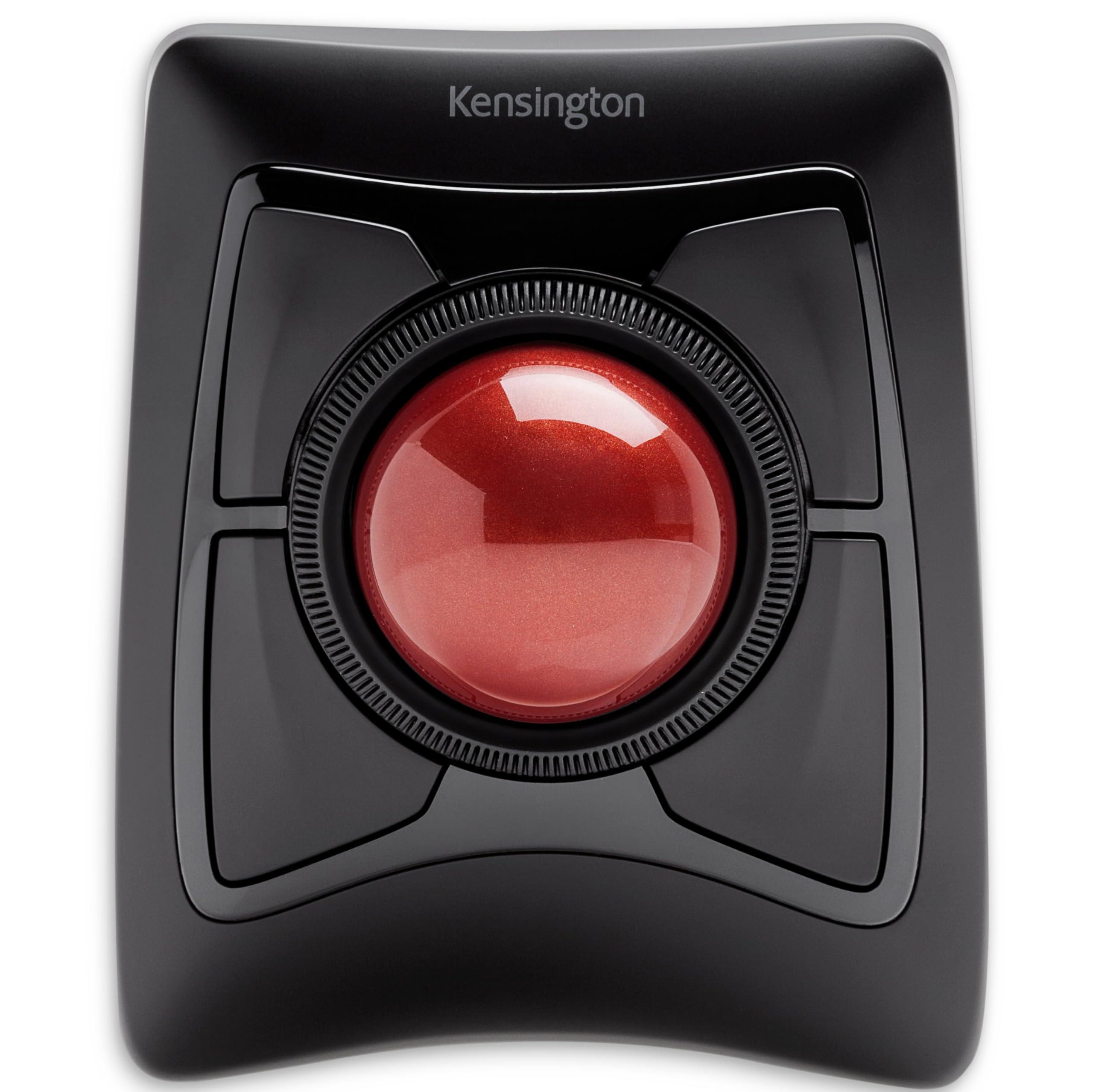 kensington-mouse-expert-wireless-ergonomico-con-trackball-per-mac-e-windows-design-ambidestro-tracciamento-ottico-rotella-di-scorrimento-sfera-da-55-mm-con-poggiapolsi-integrato-k72359ww-nero