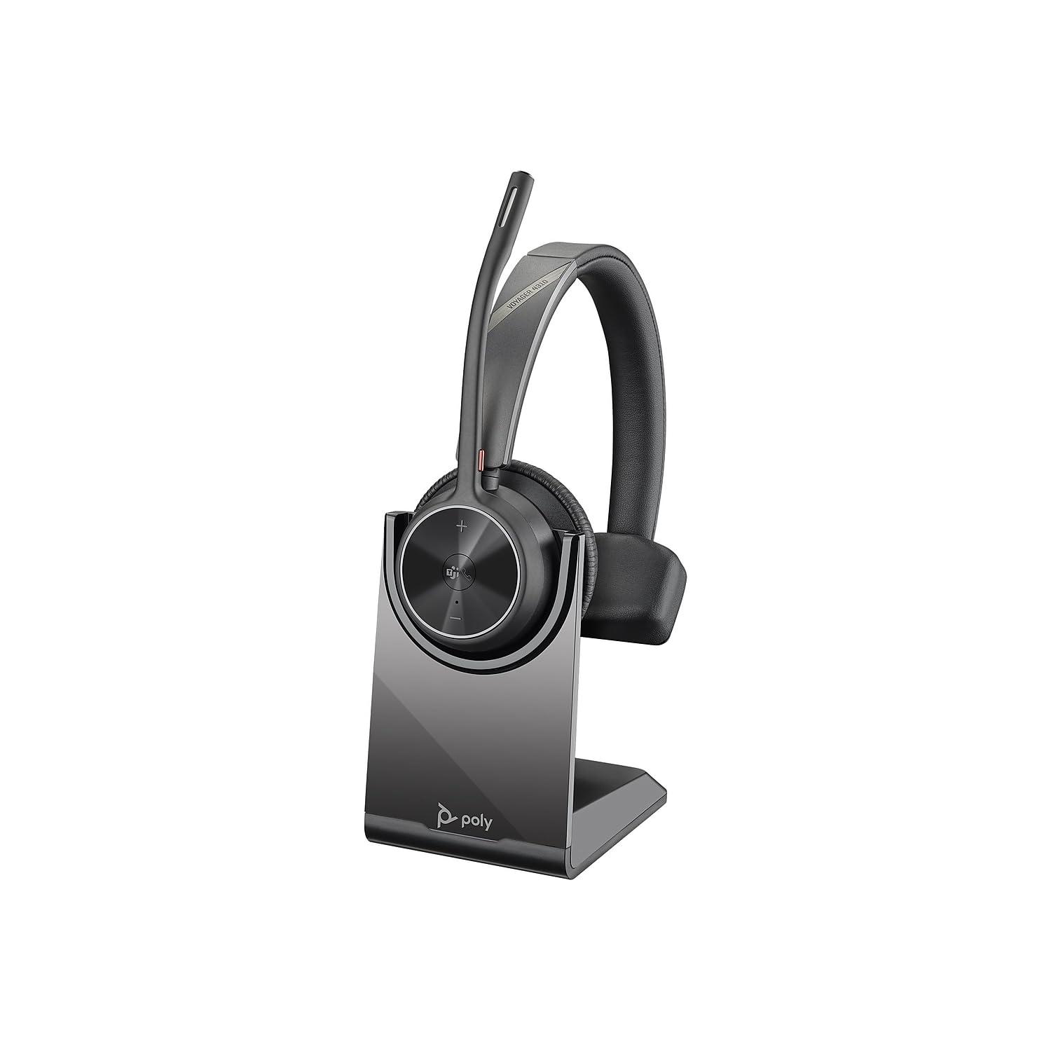 poly-voyager-4310-uc-auricolare-wireless-a-padiglione-ufficio-usb-tipo-c-bluetooth-base-di-ricarica-nero-voyager-4310-uc-v4310-m-headset-c-usb-c-cs-ww-warranty-12m
