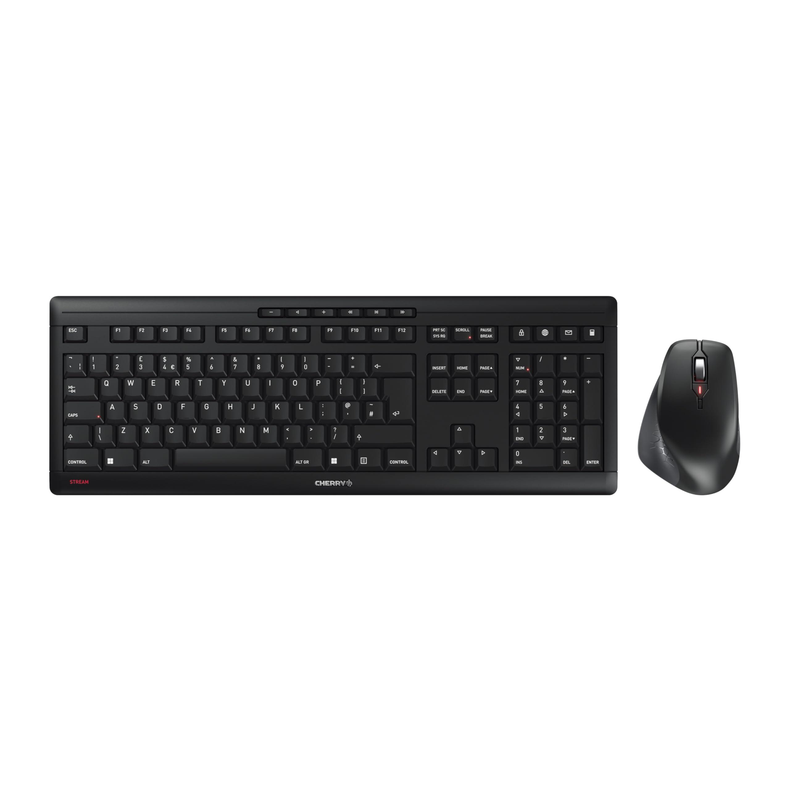 cherry-stream-desktop-comfort-set-tastiera-e-mouse-wireless-layout-per-il-regno-unito-qwerty-2-4-ghz-tasti-silenziosi-mouse-per-destrimani-nero
