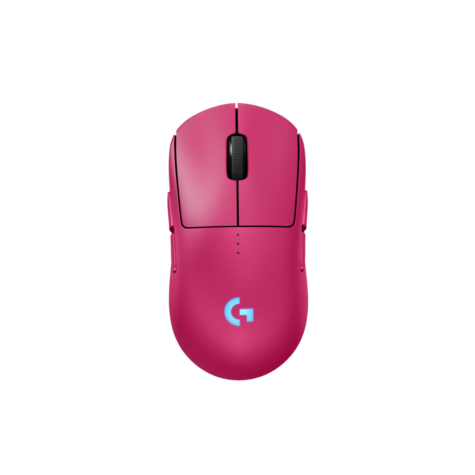 logitech-g-pro-2-lightspeed-mouse-da-gaming-wireless-per-destrimani-o-mancini-fino-a-4-pulsanti-laterali-magnetici-personalizzabili-e-commutabili-sensore-da-44-000-dpi-ricarica-usb-c-pc-mac-rosa