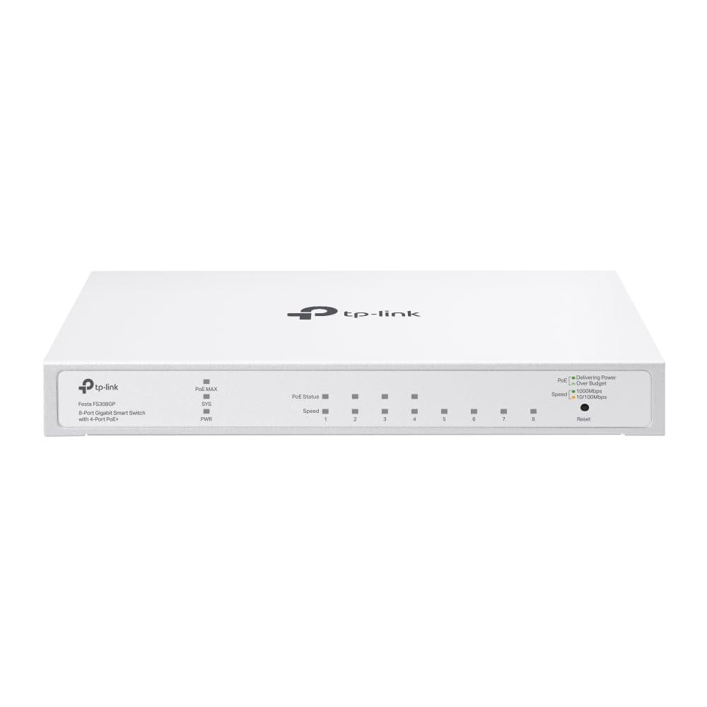 tp-link-festa-festa-fs308gp-switch-gigabit-a-8-porte-4-porte-gigabit-802-3af-at-poe-budget-poe-totale-da-62-w-fino-a-30-w-di-potenza-poe-per-porta-gestione-cloud-gratuita-per-aziende
