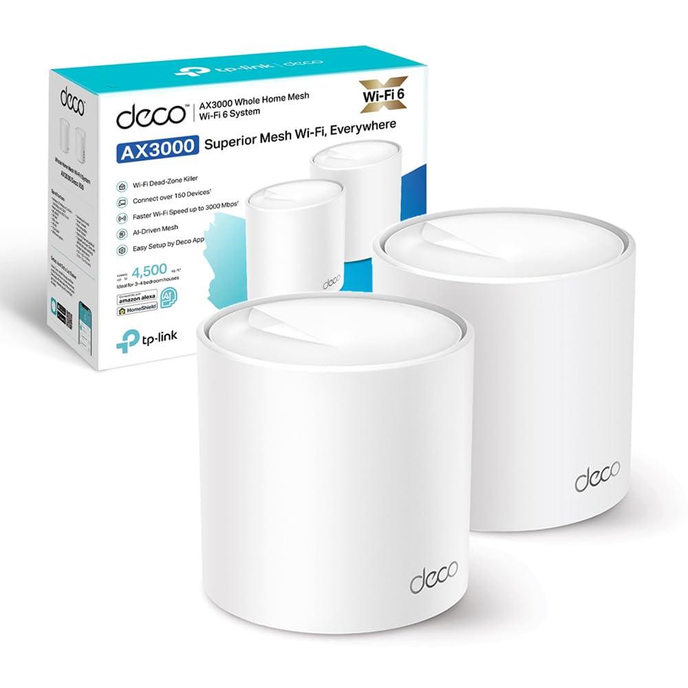 tp-link-deco-wifi-6-mesh-ax-3000mbps-deco-x50-2-pack-sistema-wifi-6-per-tutta-la-casa-copertura-wifi-da-400-facile-installazione-controllo-parental-compatibile-con-tutti-i-box-in-fibra