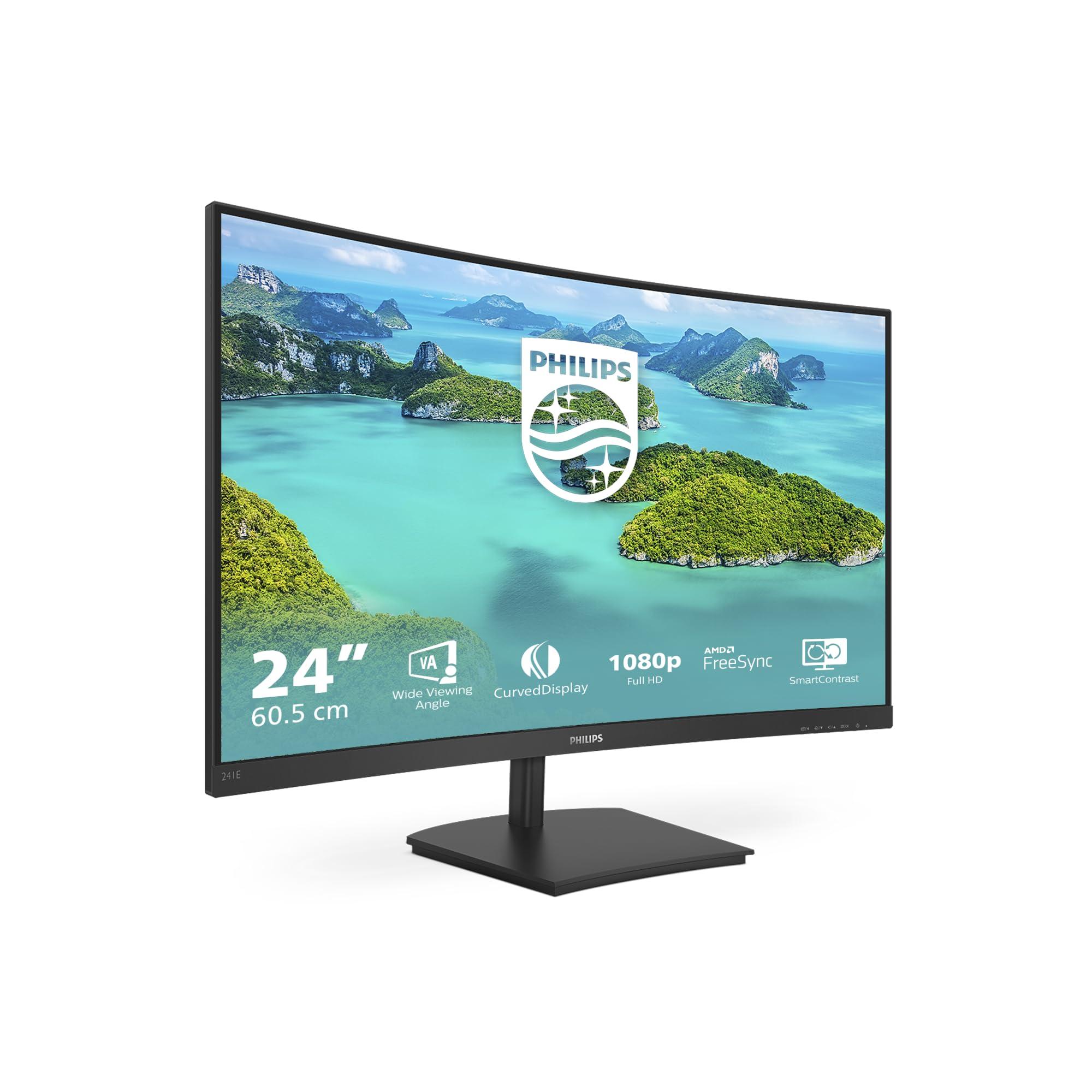 philips-241e1sca-24-gaming-monitor-curvo-freesync-75-hz-led-va-fhd-4ms-3-side-frameless-casse-audio-integrate-low-blue-mode-flicker-free-hdmi-vga-vesa-nero