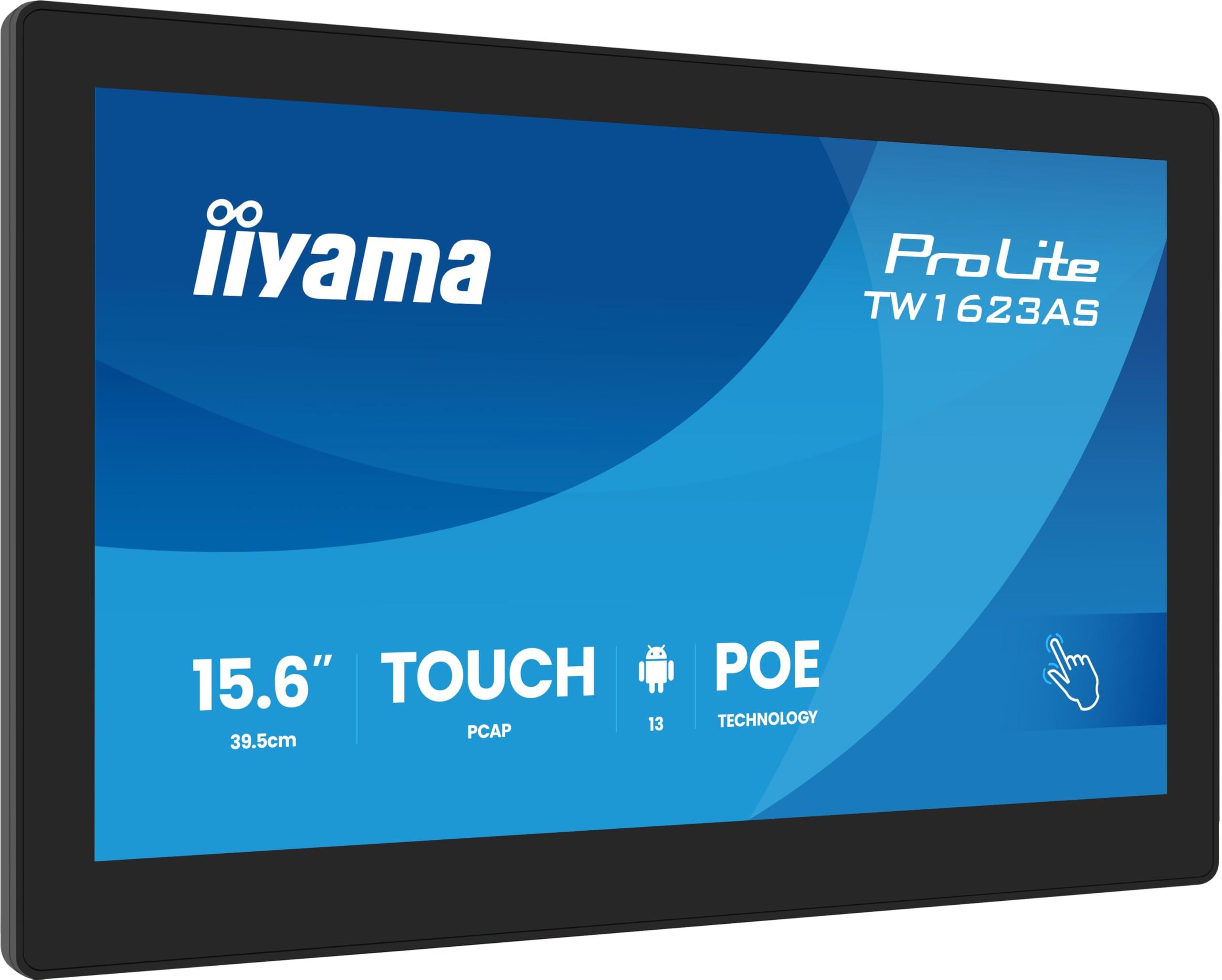 iiyama-tw1623as-b3p-visualizzatore-di-messaggi-pannello-piatto-interattivo-39-6-cm-15-6-led-wi-fi-450-cd-m-full-hd-nero-touch-screen-processore-integrato-android-24-7-iiyama-15-6-pcap-10pt-tou
