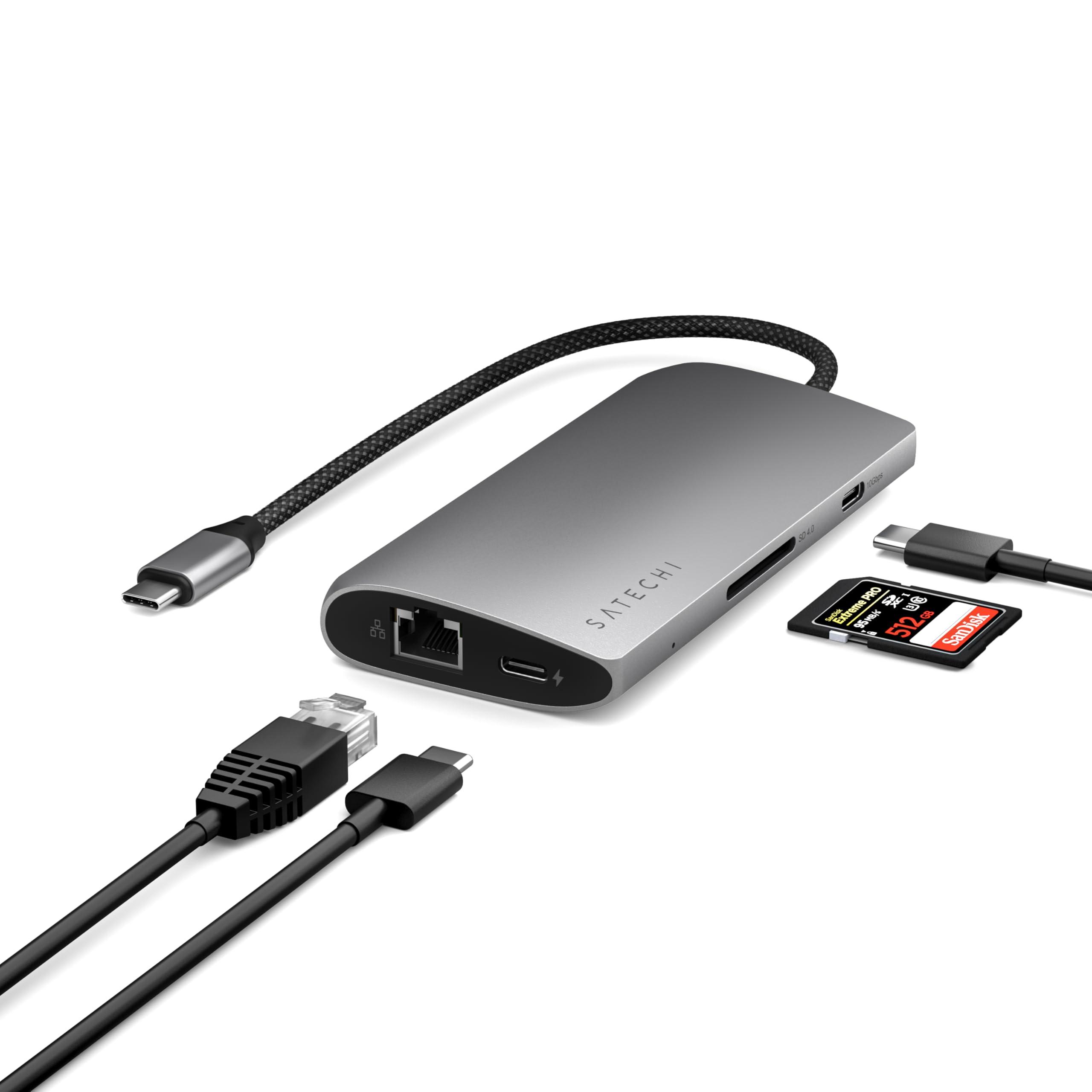 satechi-8-in-1-usb-c-hub-adattatore-multiporta-v3-hdmi-8k-60hz-ricarica-da-100w-4-porte-dati-usb-ethernet-lettore-di-schede-sd-per-laptop-macbook-air-e-pro-m5-m4-ipad-windows-grigio-siderale