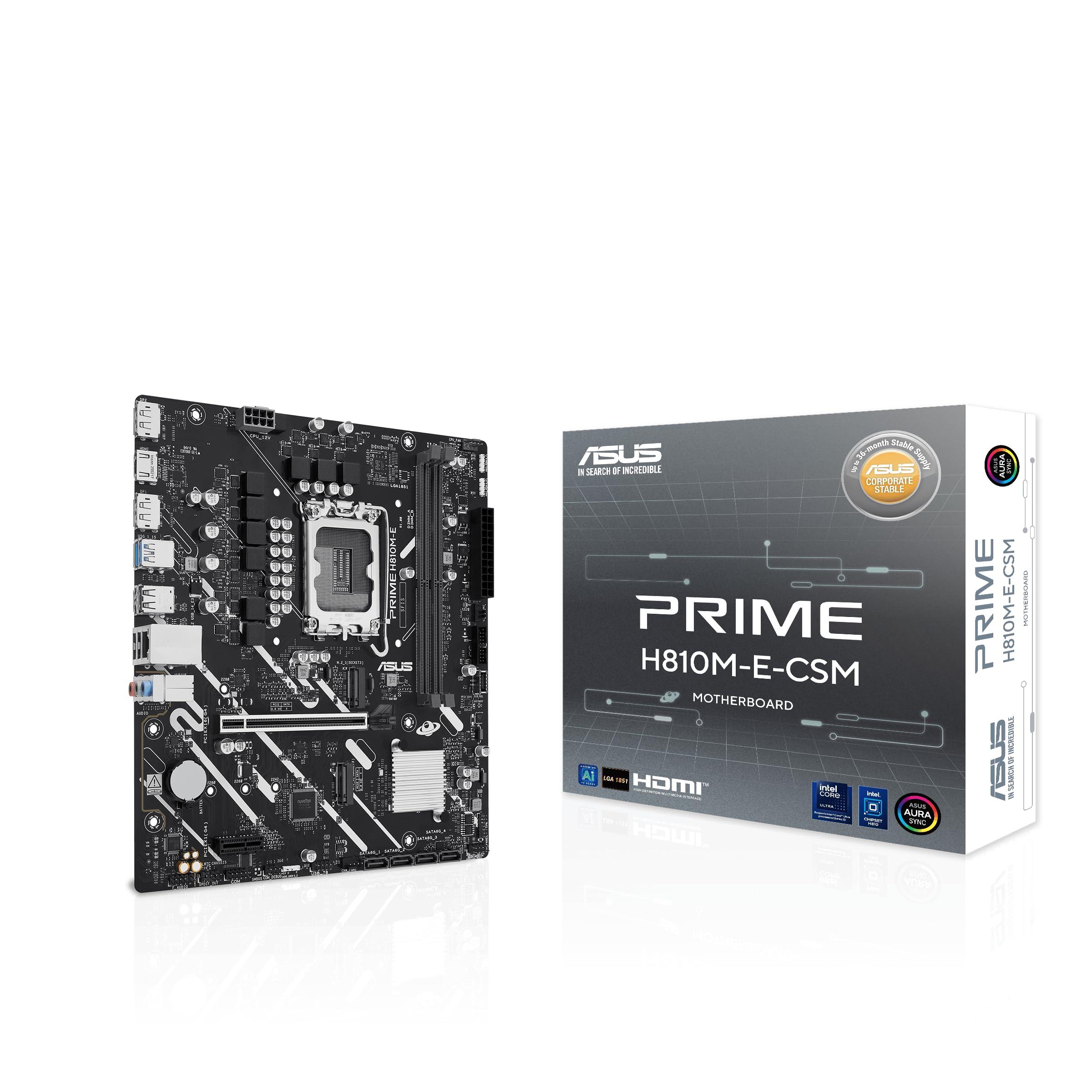 asus-prime-h810m-e-csm-motherboard-micro-atx-lga1851-socket-h810-chipset-usb-c-3-2-gen-1-usb-3-2-gen-1-gigabit-lan-onboard-graphics-cpu-required-hd-audio-8-channel-asus-corpora