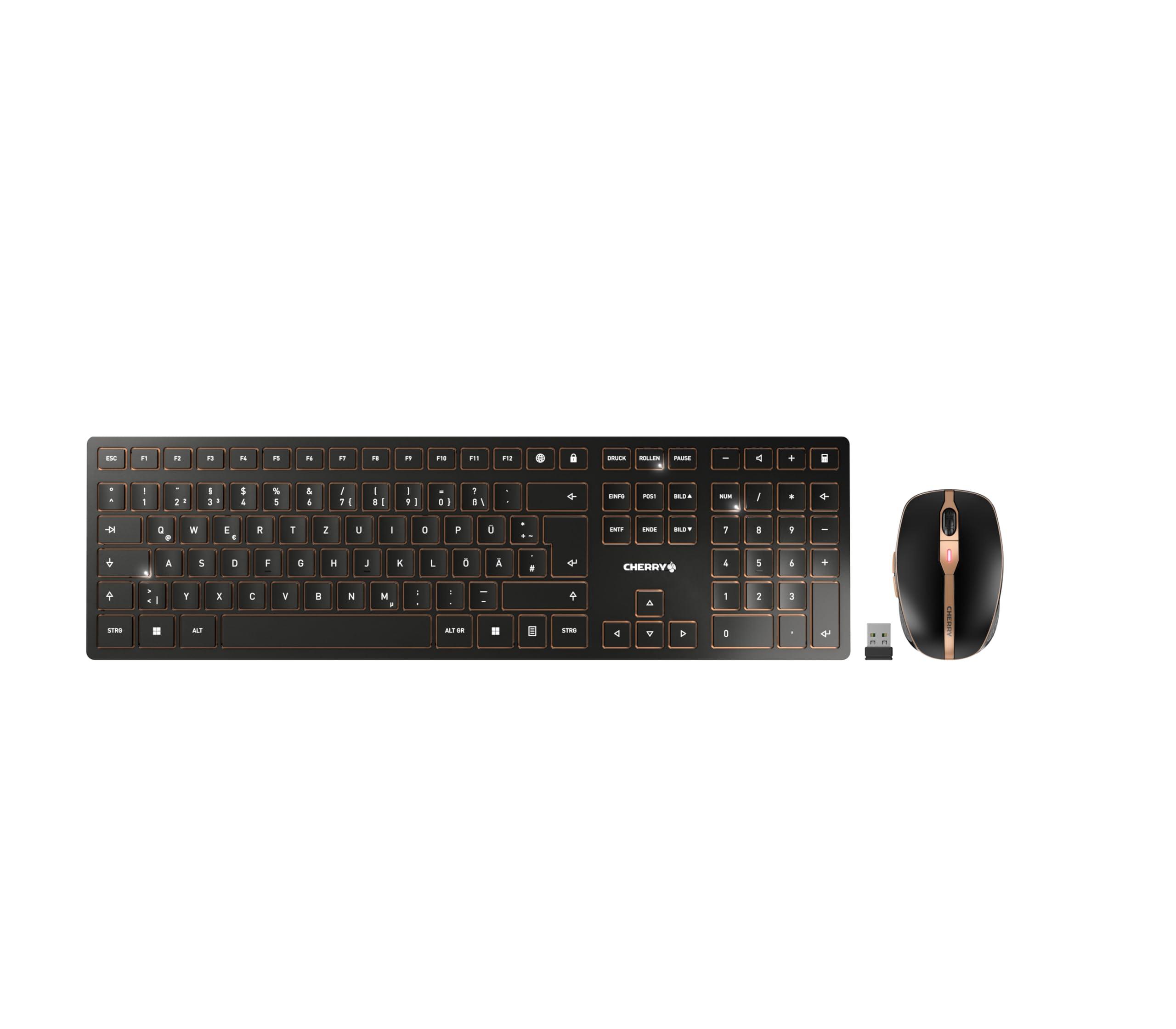 cherry-dw-9100-slim-set-di-tastiera-e-mouse-senza-fili-per-la-svizzera-qwertz-connessione-bluetooth-e-wireless-2-4-ghz-tasti-silenziosi-ricaricabile-nero-bronzo