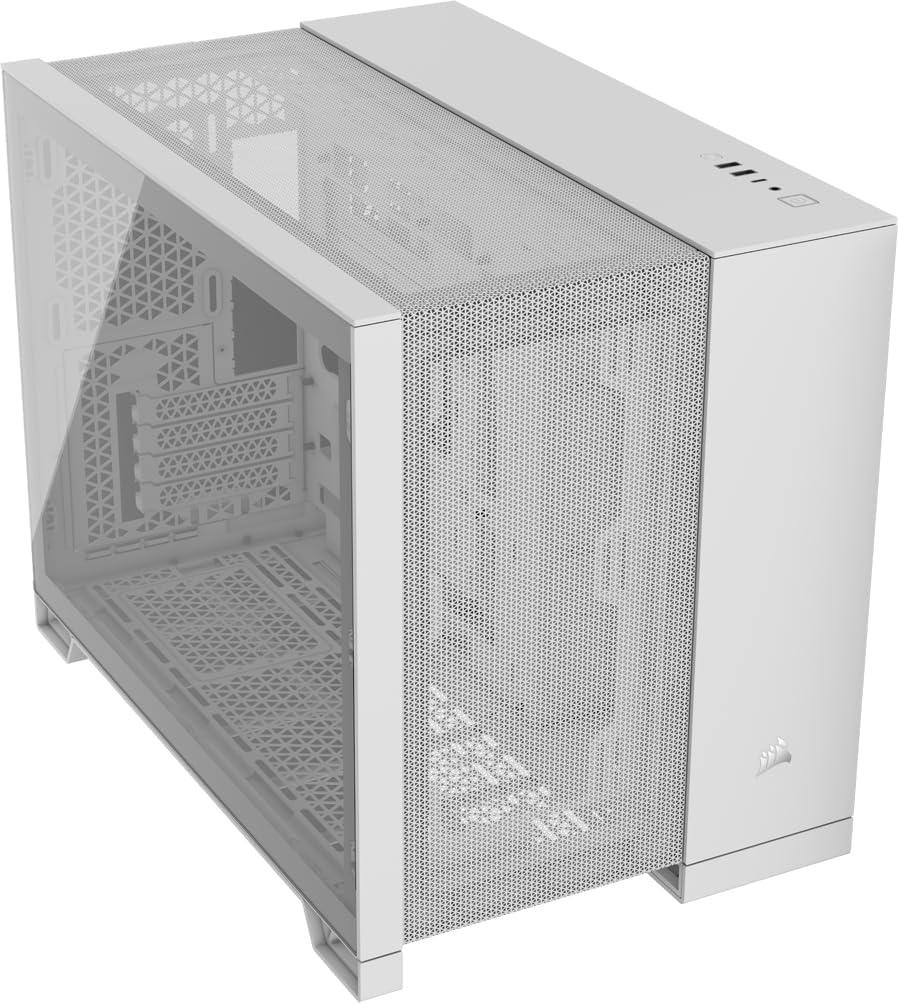 corsair-2500d-airflow-matx-pc-case-nessuna-ventola-inclusa-design-a-doppia-camera-ampia-flessibilita-di-raffreddamento-compatibile-con-schede-madri-a-connessione-inversa-bianco