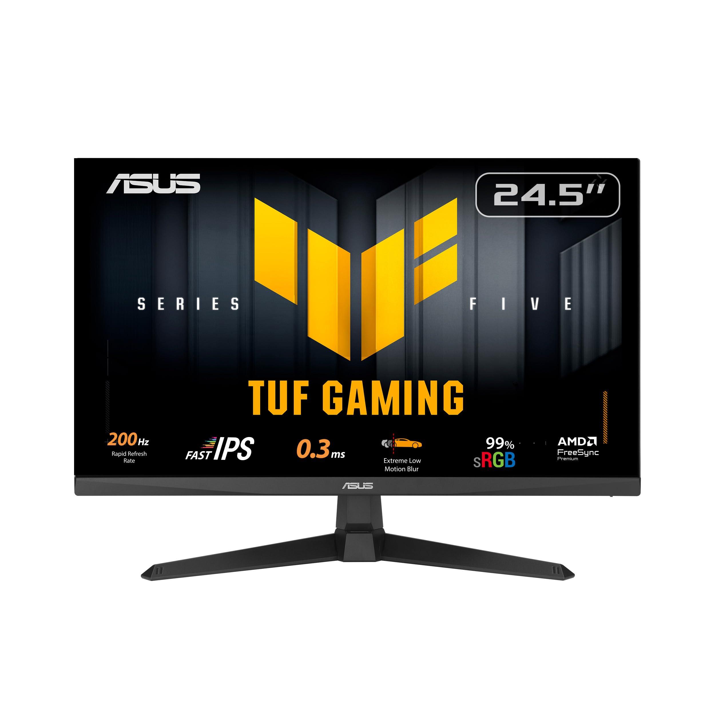 asus-tuf-gaming-vg259q5a-monitor-gaming-24-5-full-hd-fast-ips-1920-x-1080-0-3ms-response-time-200-hz-altoparlante-integrato-elmb-hdmi-displayport-e-jack-audio-display-widget-center-nero