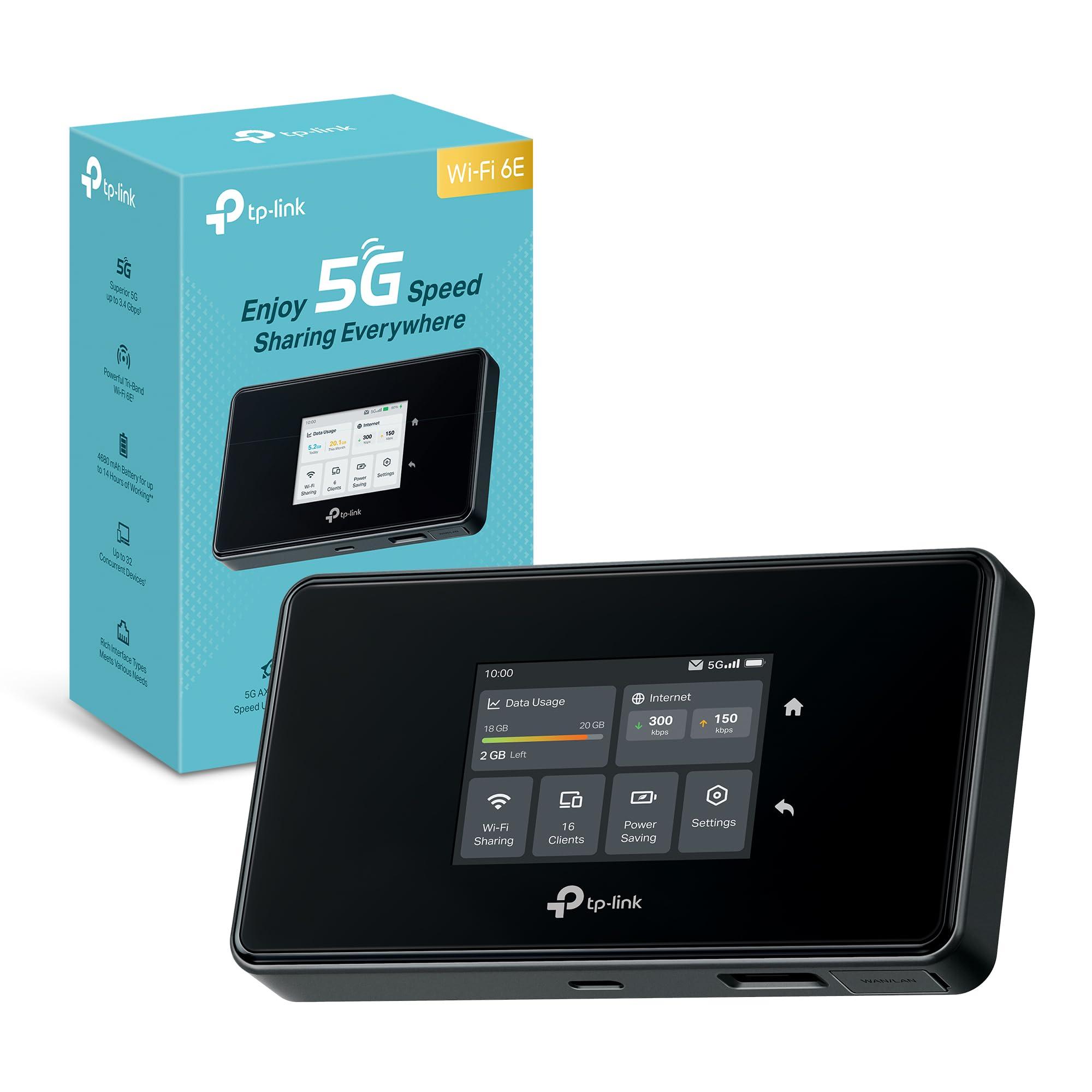 tp-link-m8550-saponetta-wifi-5g-router-5g-wifi-6e-axe3600mbps-tri-band-dl-3400mbps-ul-900mbps-batteria-da-4700mah-porta-wan-lan-gigabit-touchscreen-supporta-fino-a-32-dispositivi-vpn-wireguard