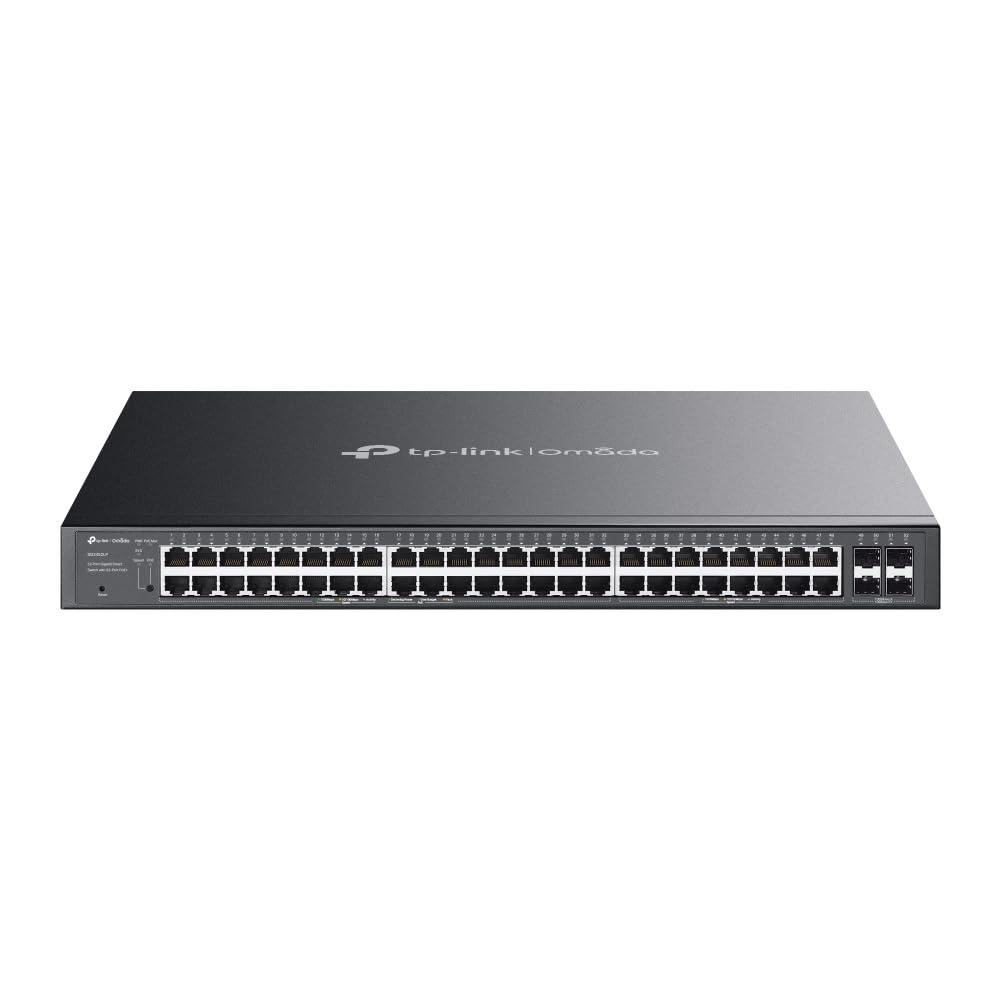 tp-link-sg2452lp-switch-poe-gigabit-a-52-porte-32x-porte-gigabit-poe-802-3af-a-30w-budget-totale-320w-switch-di-rete-slot-sfp-switch-ethernet-omada-splitter-ethernet-custodia-in-metallo