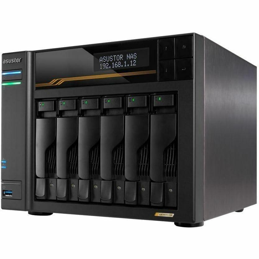 asustor-lockerstor-6-gen3-as6806t-nas-a-6-alloggiamenti-amd-ryzen-quad-core-2-3-ghz-16-gb-ram-ecc-ddr5-4-slot-m-2-nvme-doppia-porta-5gbe-e-doppia-porta-10gbe-usb-4-0-type-c-archiviazione