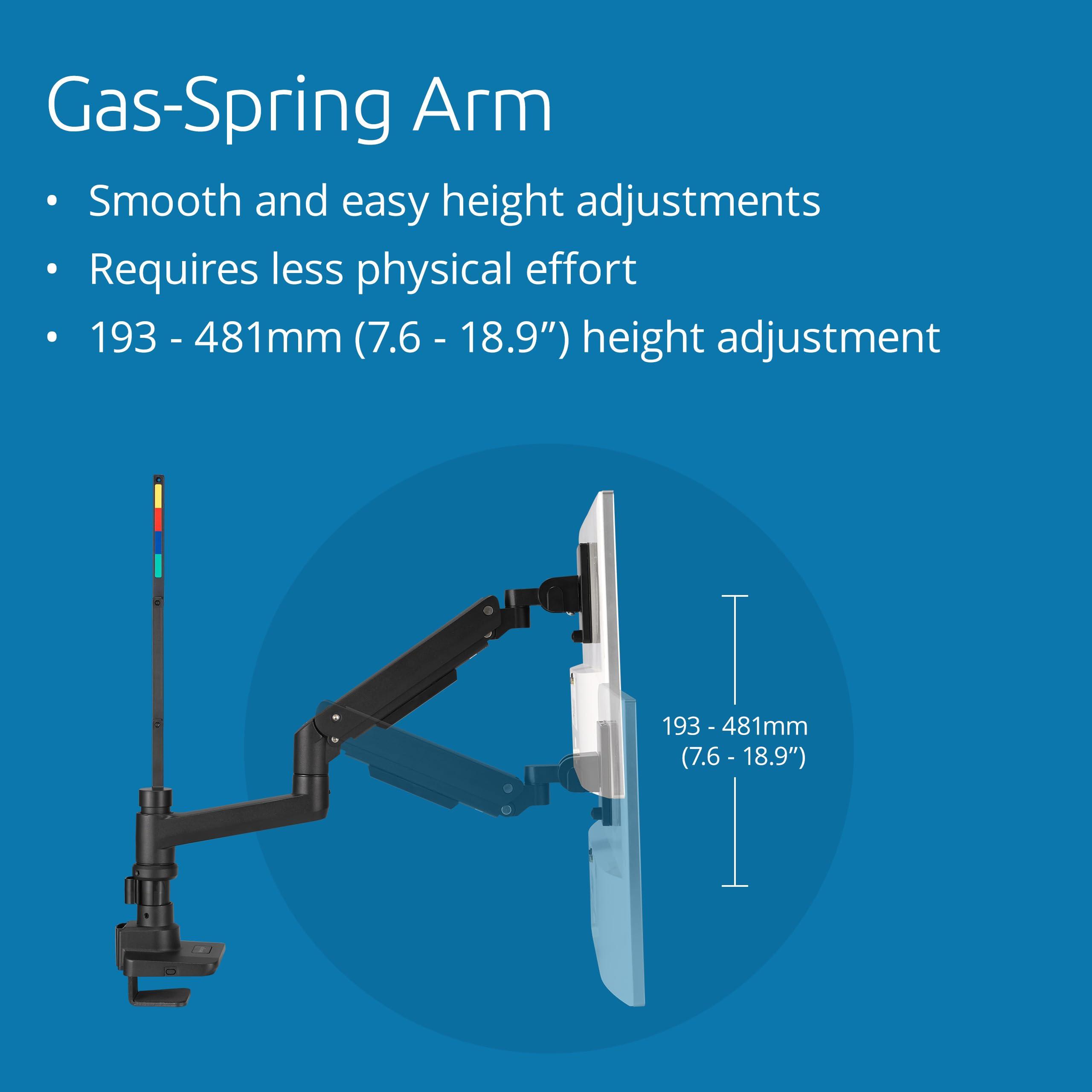 kensington-k58273ww-supporto-premium-heavy-duty-per-monitor-singolo-smartfit-regolabile-con-molla-a-gas-supporto-per-schermi-di-computer-supporta-fino-a-49-20kg-con-vesa-75-100-200-300