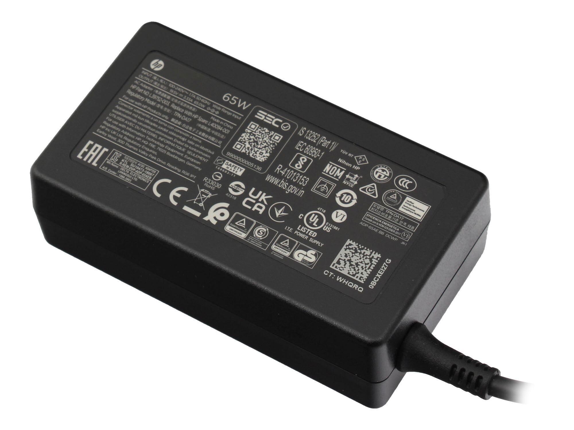 hp-677774-001-originale-alimentatore-65-watt-forma-normale-19-5v-per-business-notebook-nx6140-nx6320-nx6325-2140-mini-pavilion-dv3-2100-probook-4515s