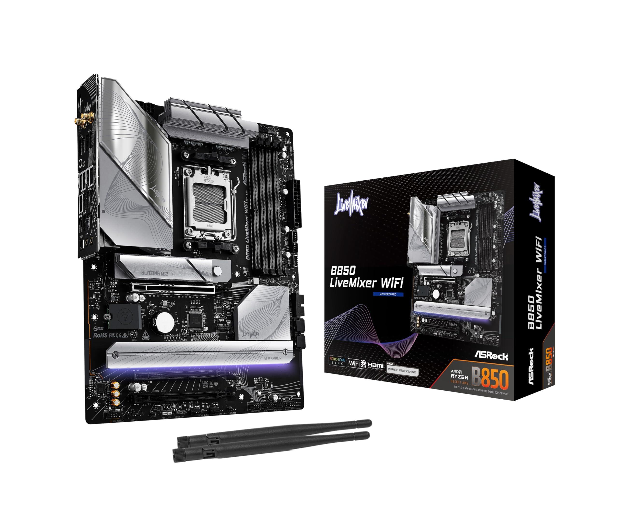 asrock-scheda-madre-amd-b850-livemixer-wifi-am5-ddr5-pcie-5-0-atx