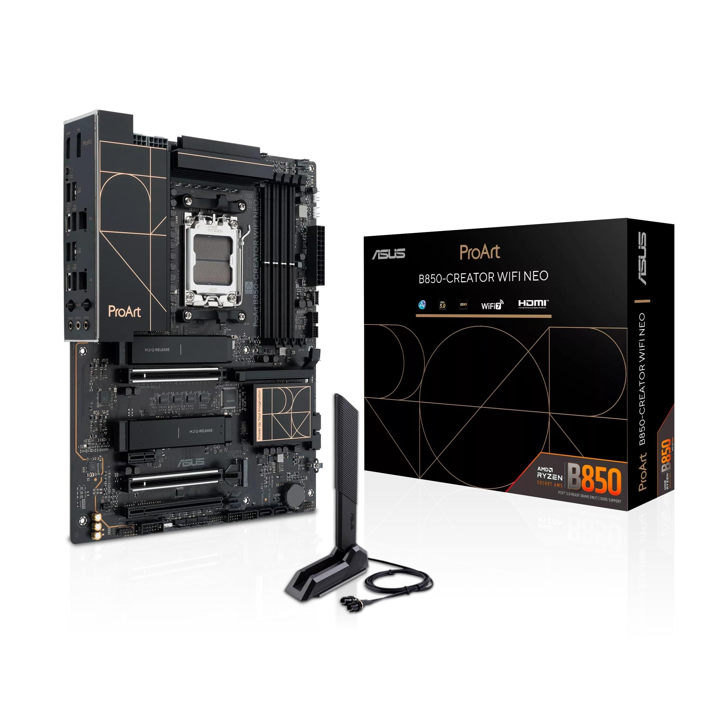 asus-proart-b850-creator-wifi-neo-scheda-madre-atx-14-2-1-stadi-di-alimentazione-slot-ddr5-3-slot-m-2-pcie-5-0-x16-wi-fi-7-ethernet-realtek-5gb-ethernet-displayport-hdmi-aura-sync-nera